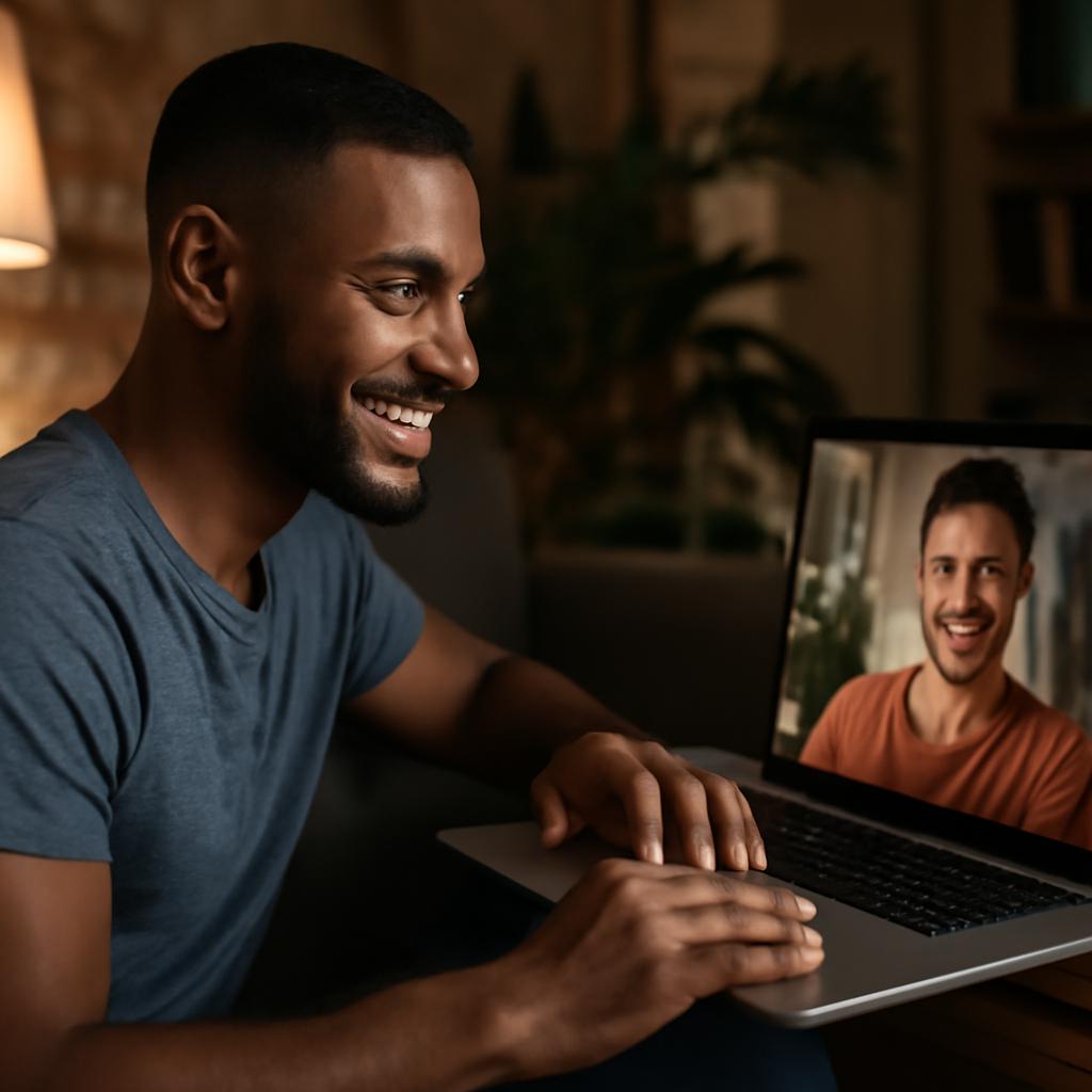 conversando online