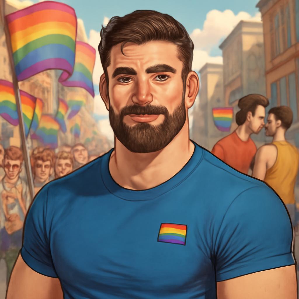 gay cartoon