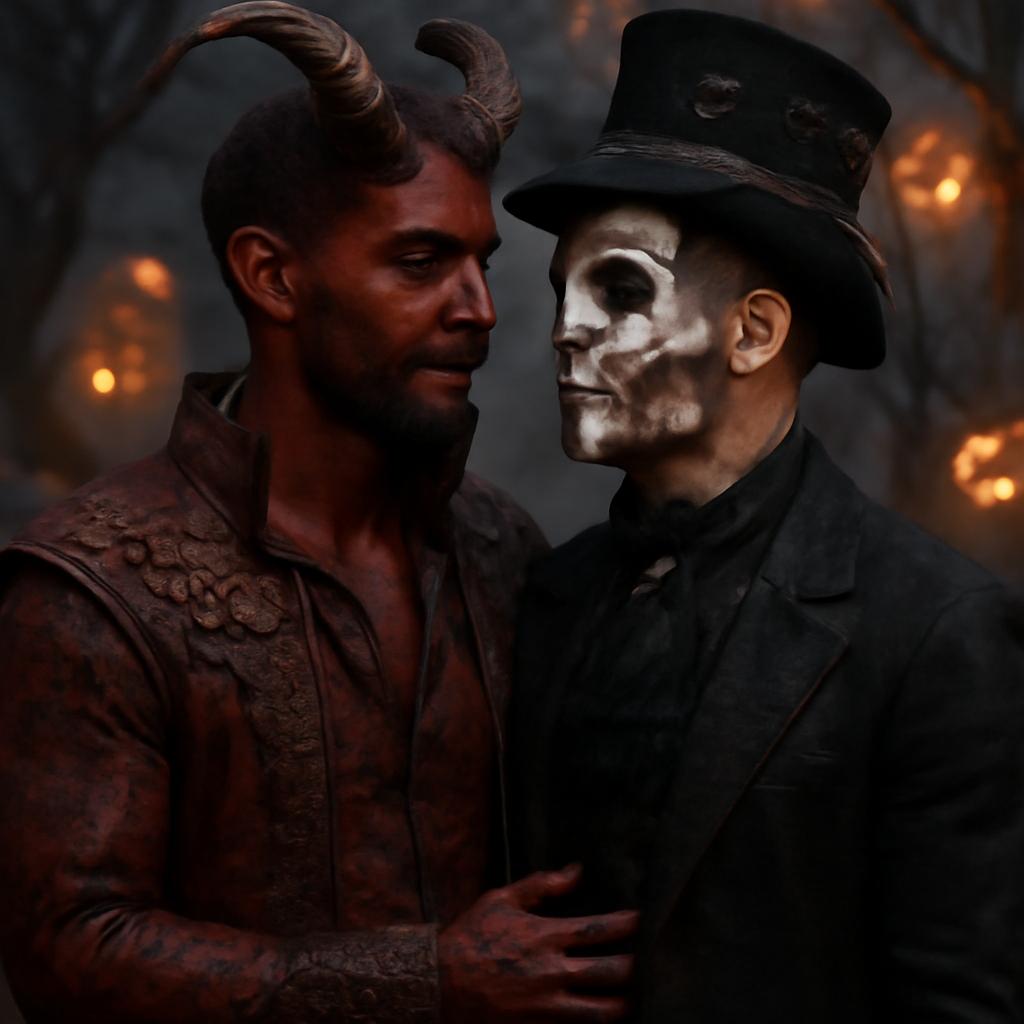 fantasia halloween casal gay