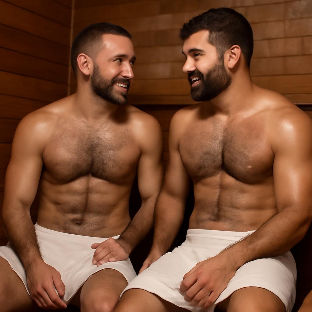 sauna friends