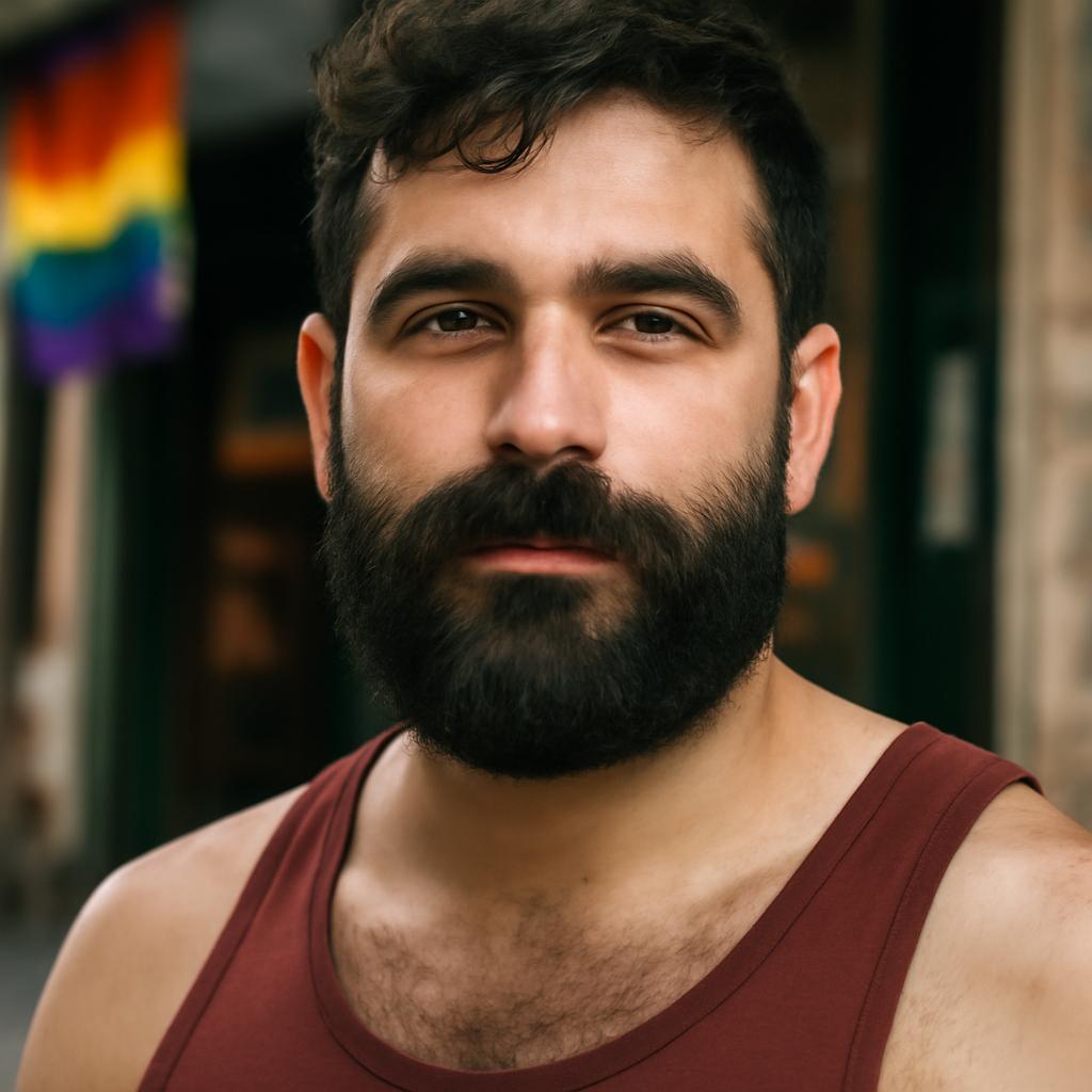 barbudo gay