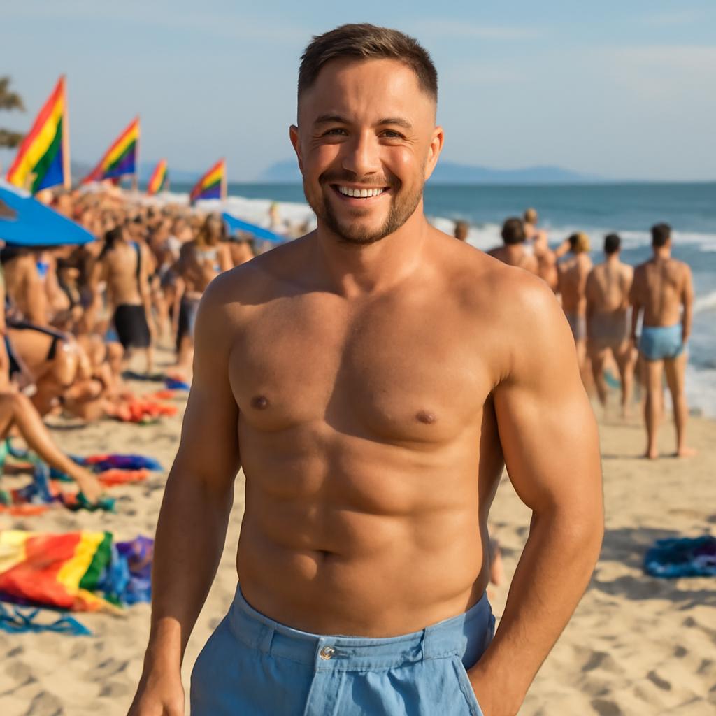 thammy na praia