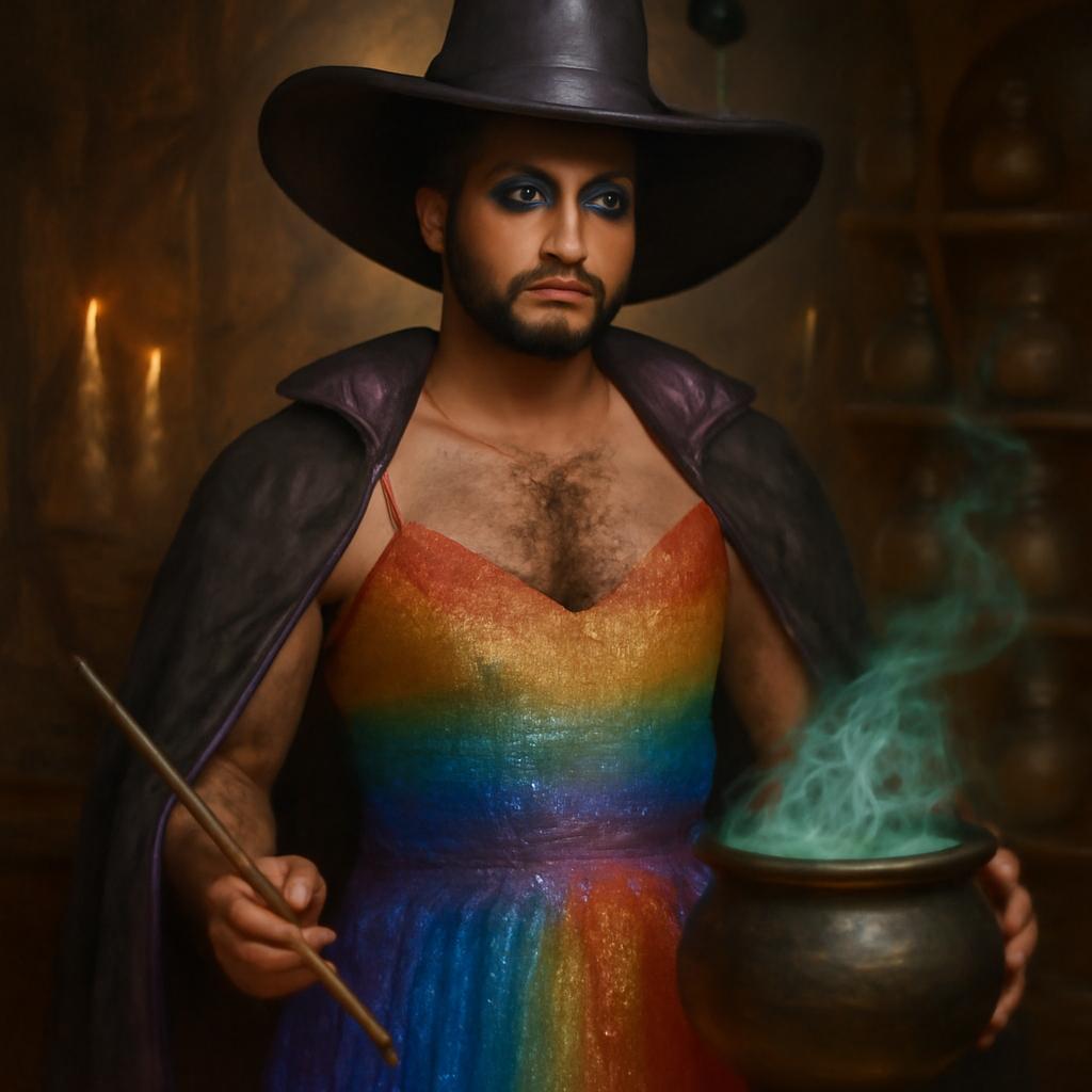 bruxa vestido