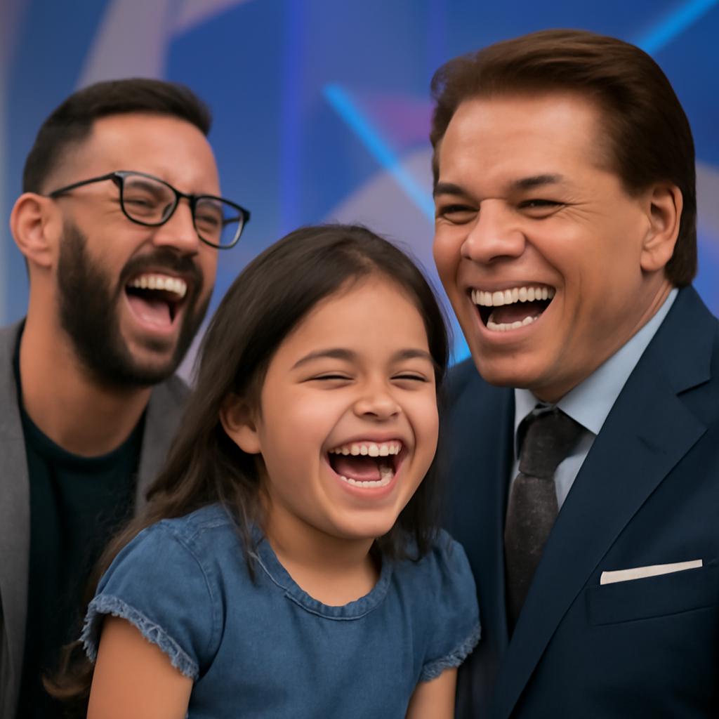 menina risada silvio santos