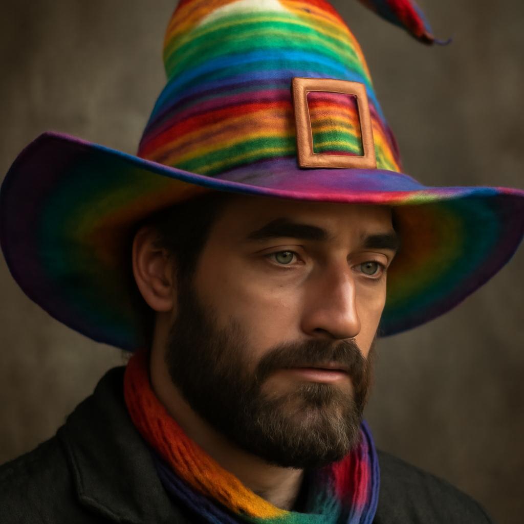 chapeu de bruxa grande