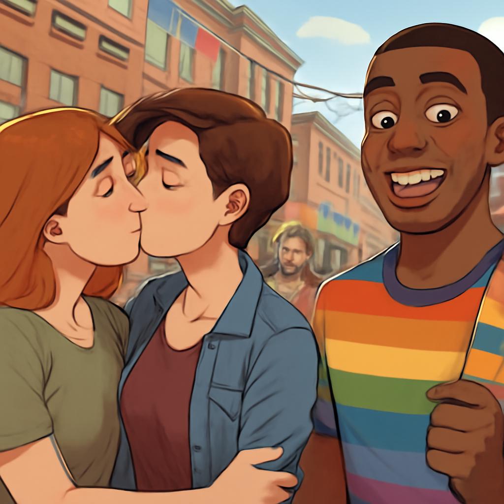 lesbian cartoons