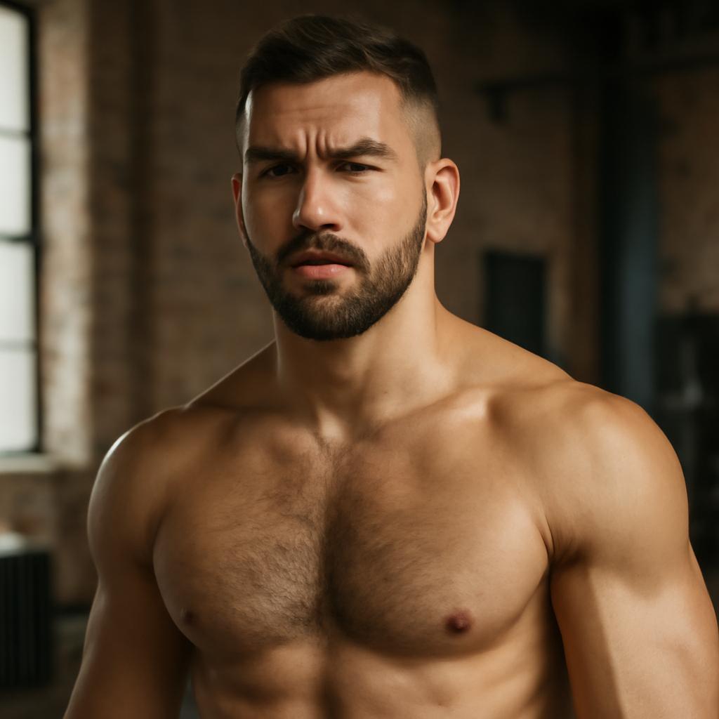 masculine top