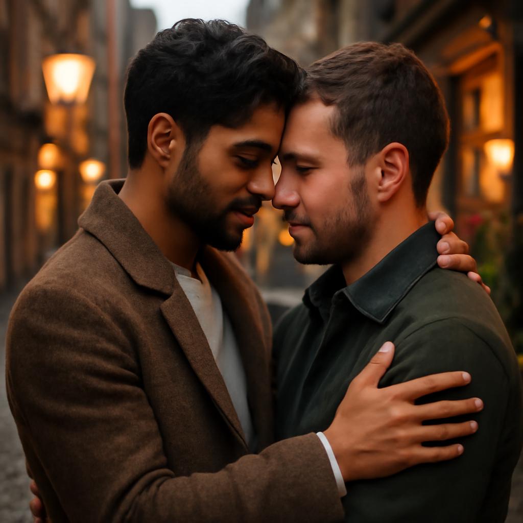 romantic gay love