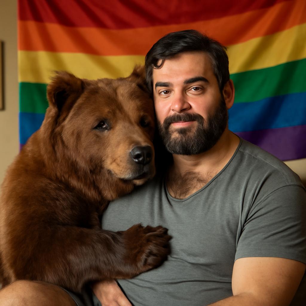 animal gay man