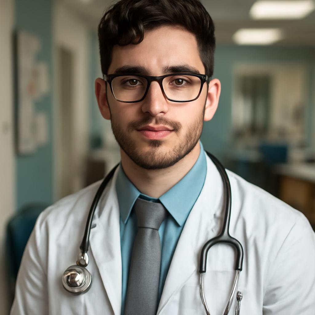 young gay doctor