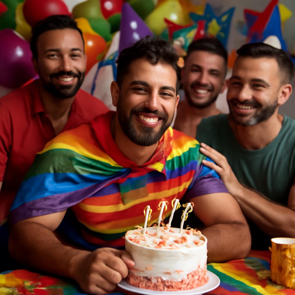 festa de aniversário gay