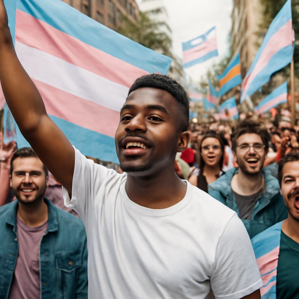 marcha do orgulho trans