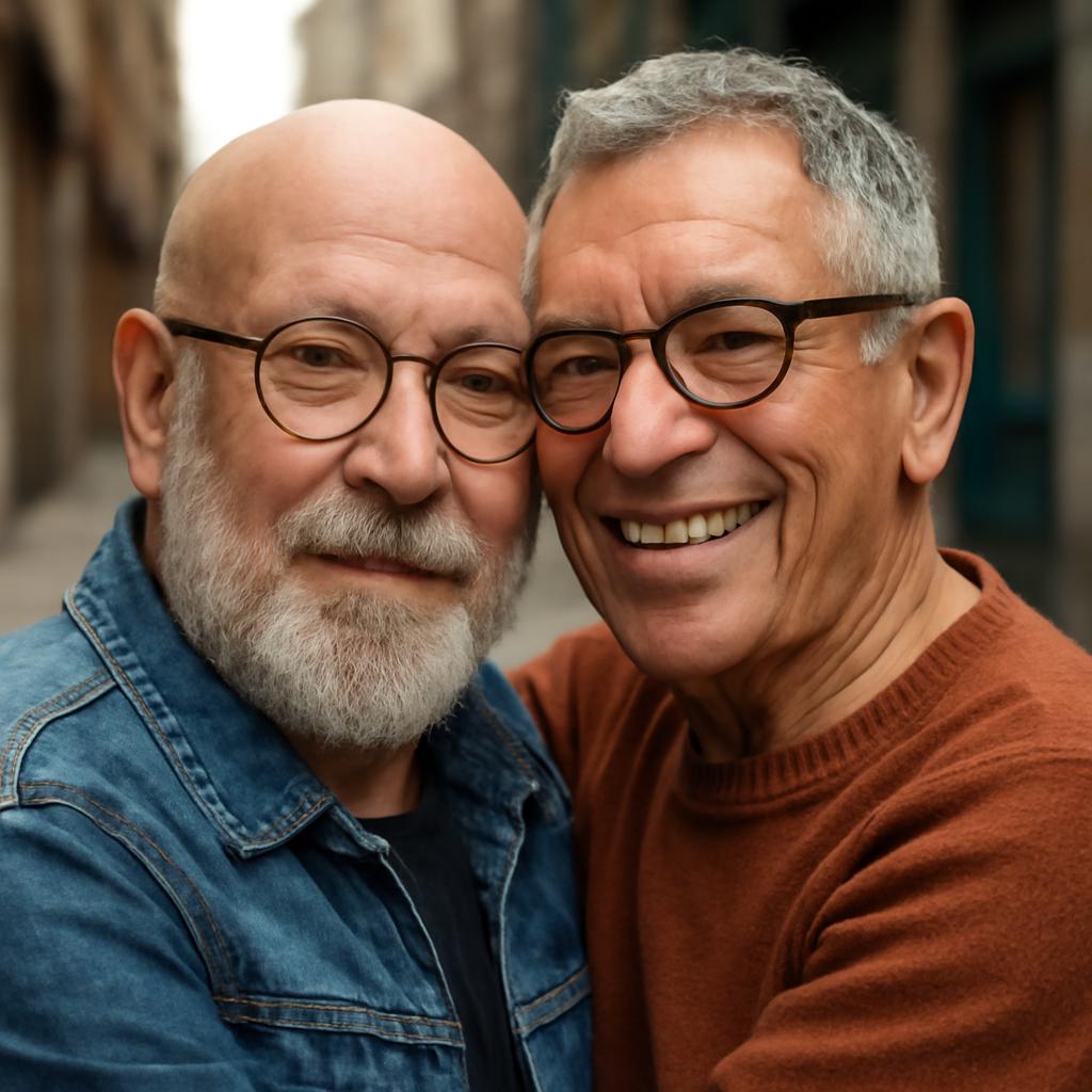 foto de velho gay