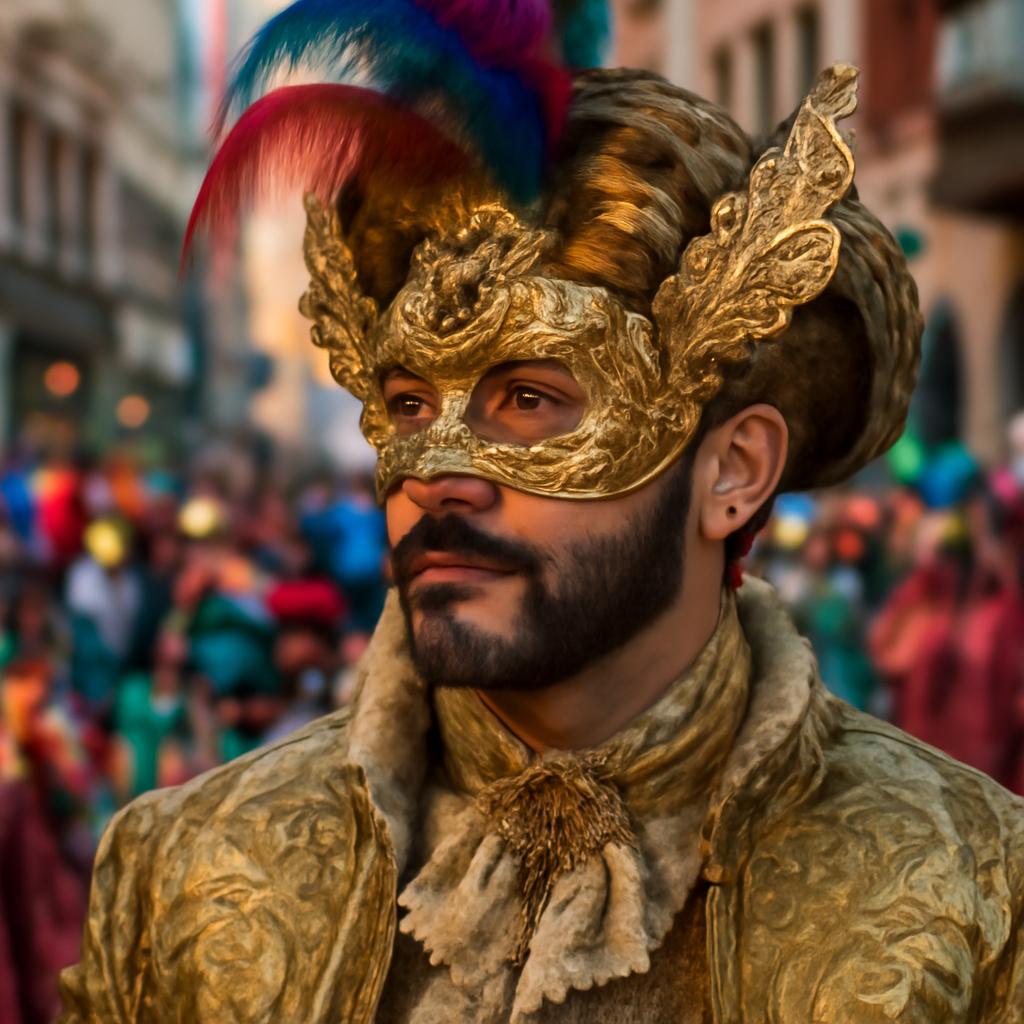 qual o motivo das máscaras no carnaval de veneza