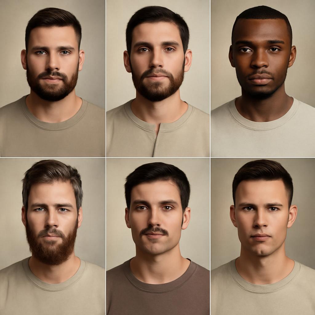 qual o melhor tipo de barba para cada rosto