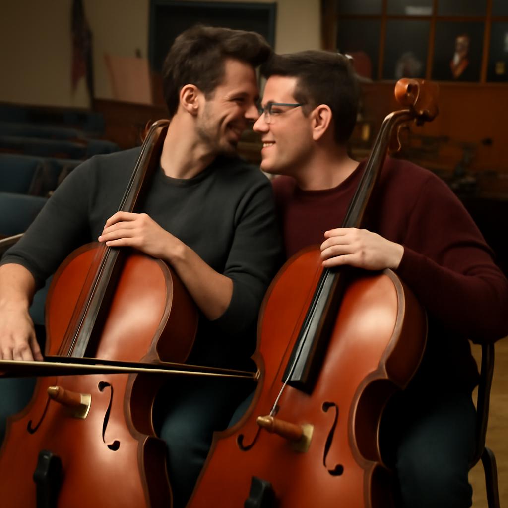 two cellos glee