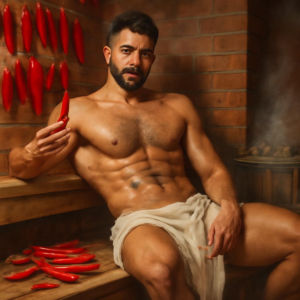 sauna chilli peppers