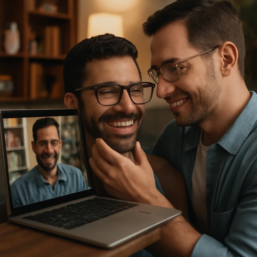 relacionamento virtual duradouro