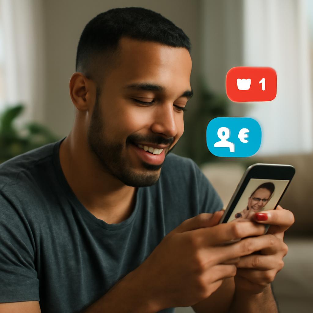 app namoro com notificações