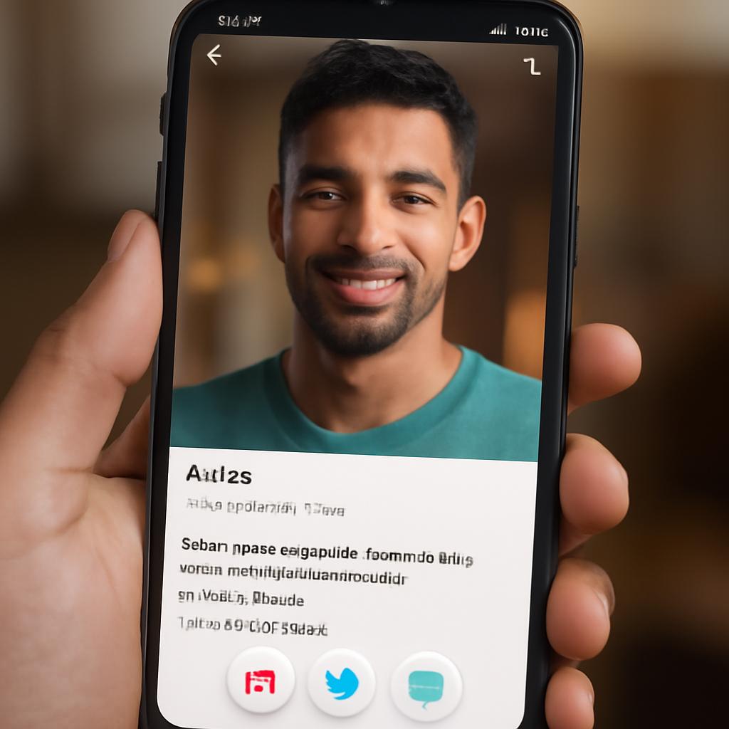 app namoro com descrição