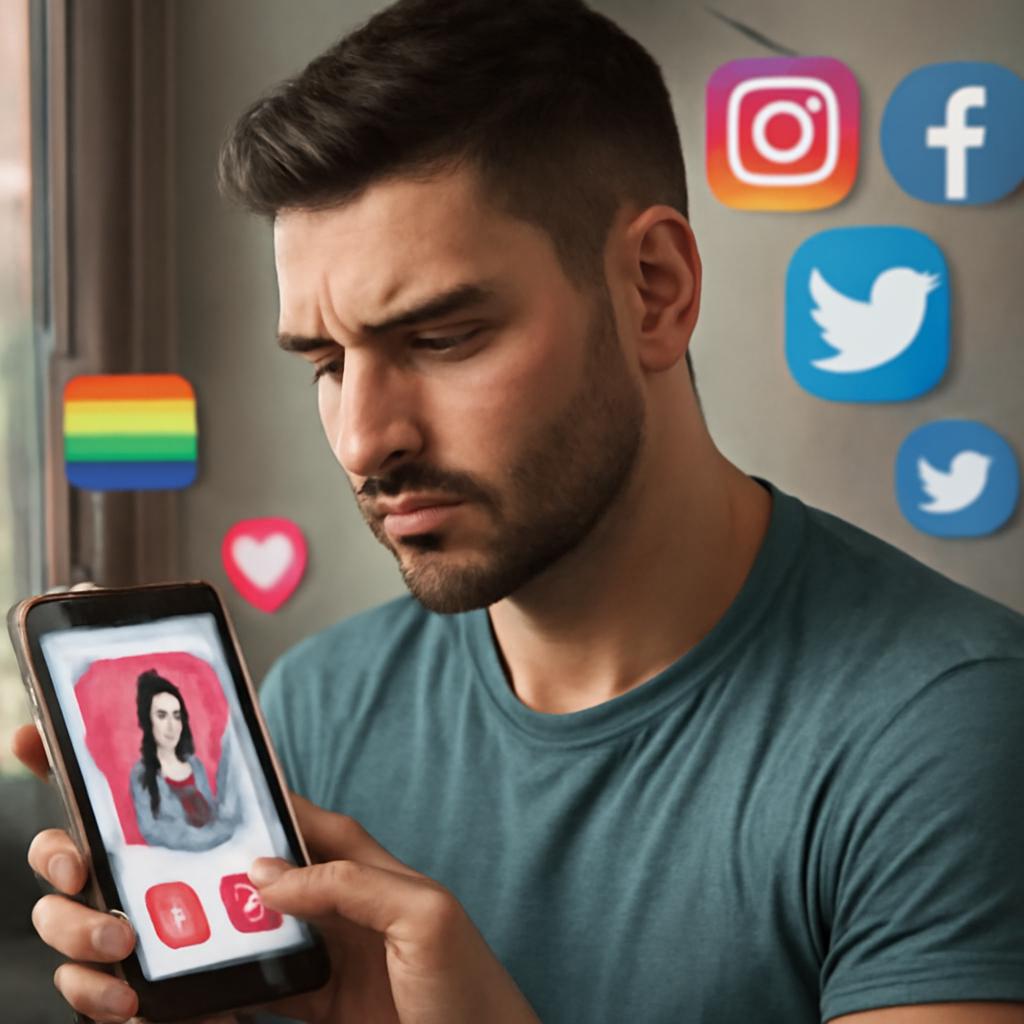 app namoro com integração com redes sociais