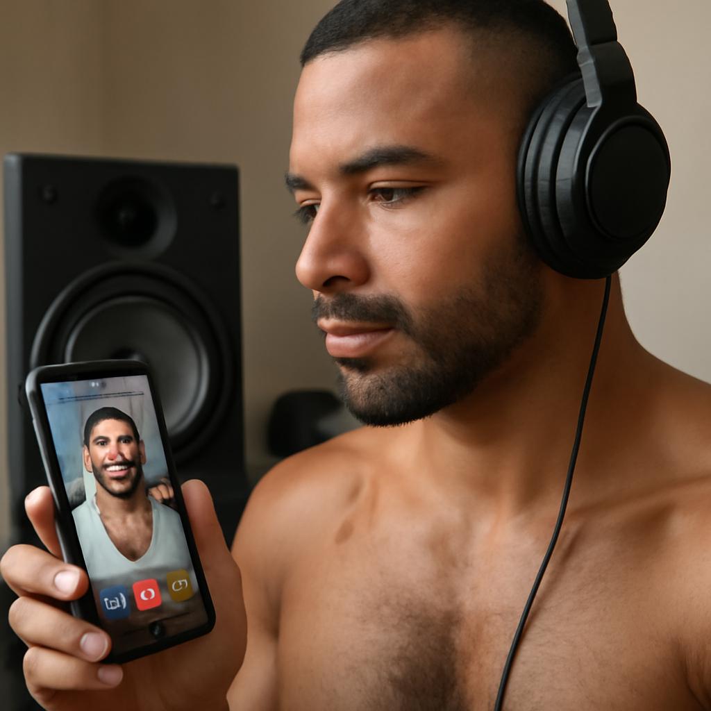 app namoro com integração com sistemas de áudio