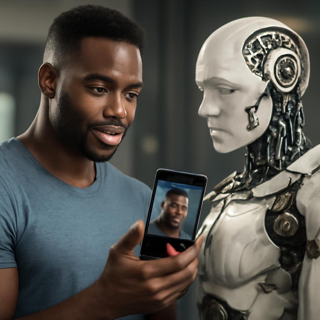 app namoro com integração com sistemas de robótica