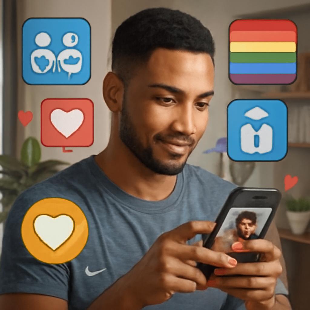 redes sociais para namoro seguro