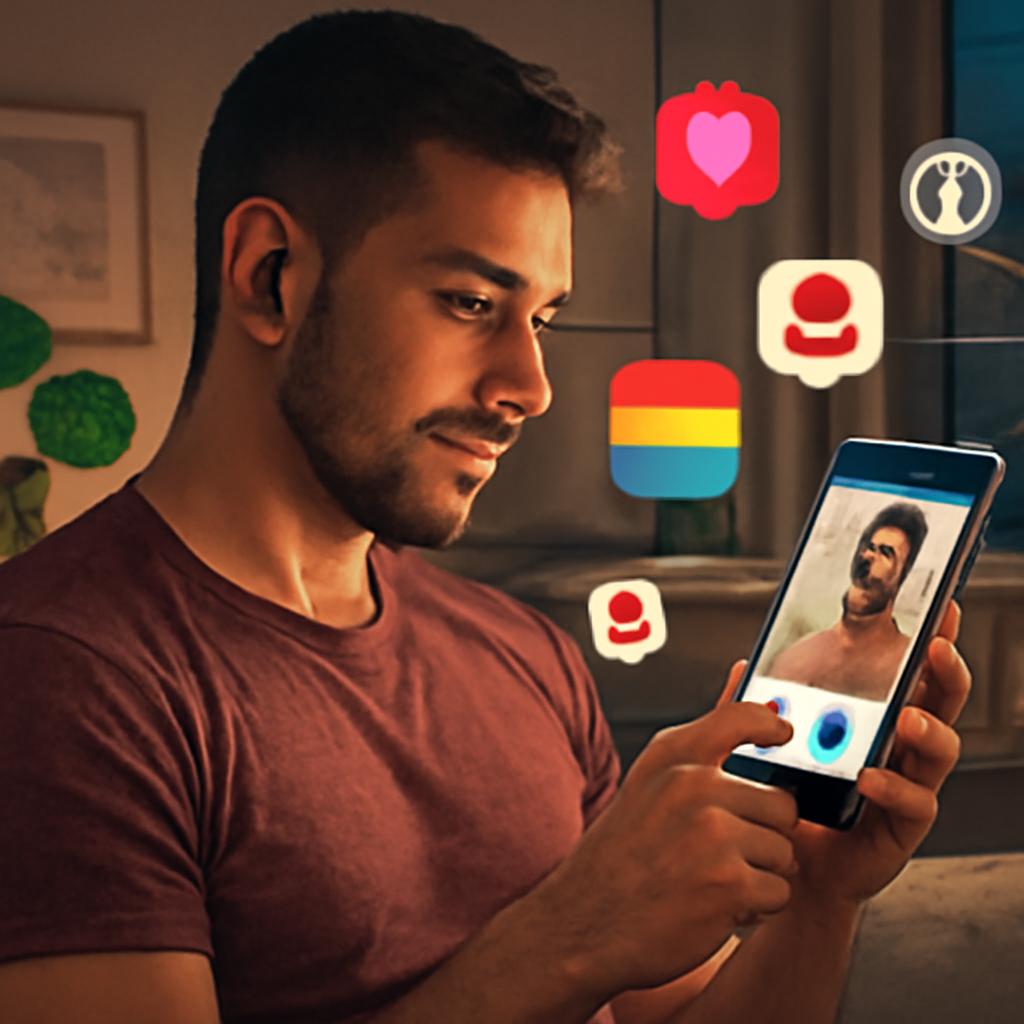 redes sociais para namoro
