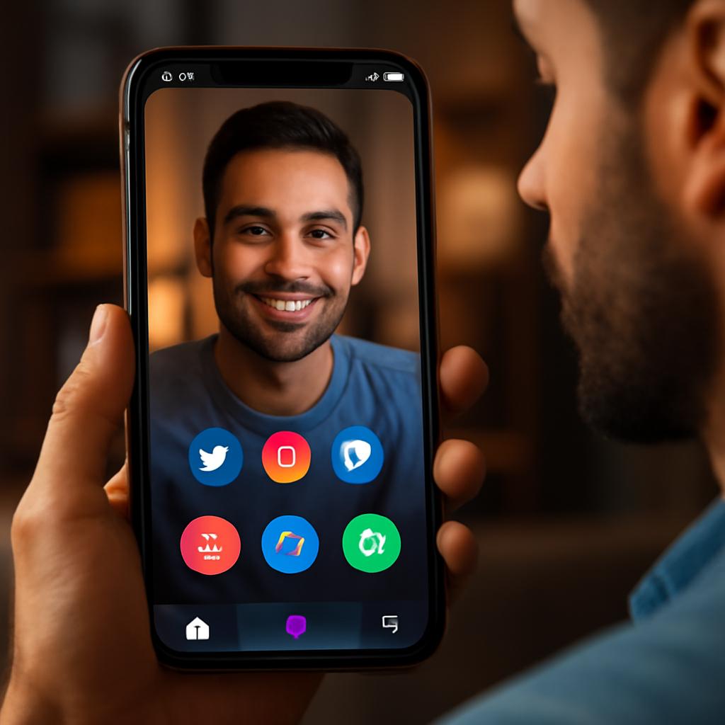 app para namoro com integração com redes sociais