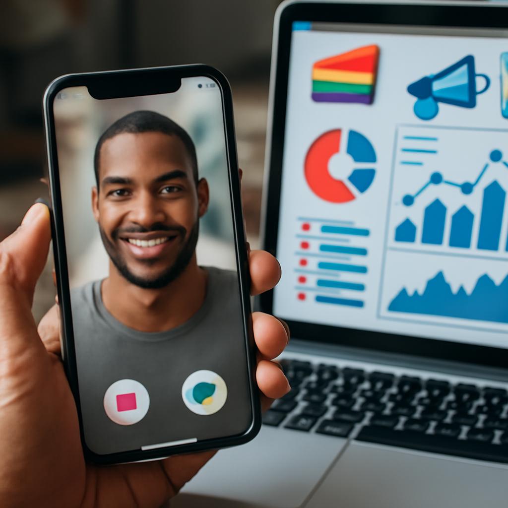 app para namoro com integração com ferramentas de marketing