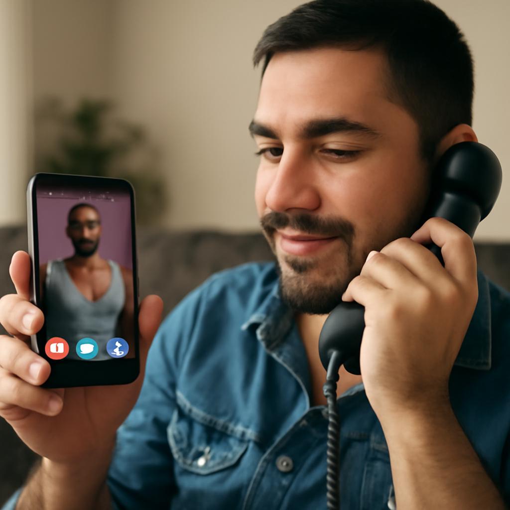 app para namoro com suporte por telefone