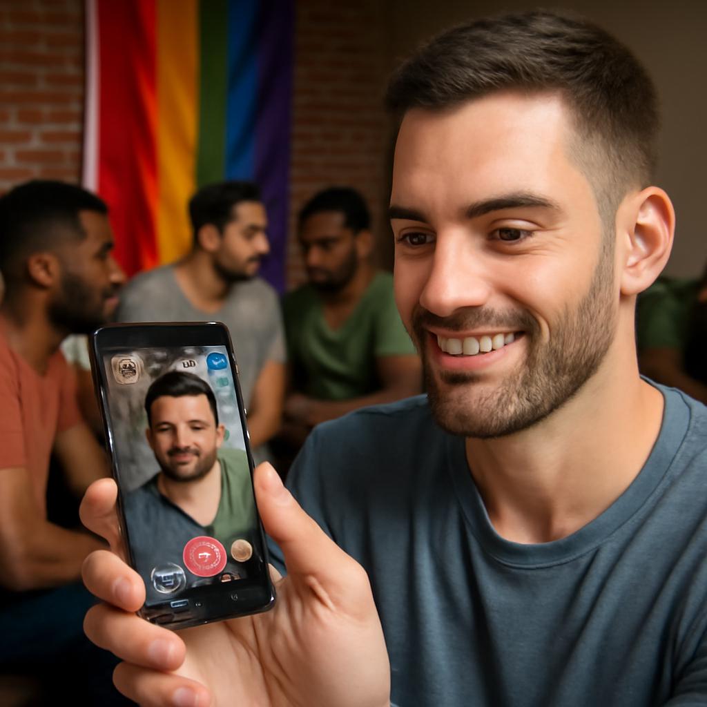 app para namoro com suporte por comunidade
