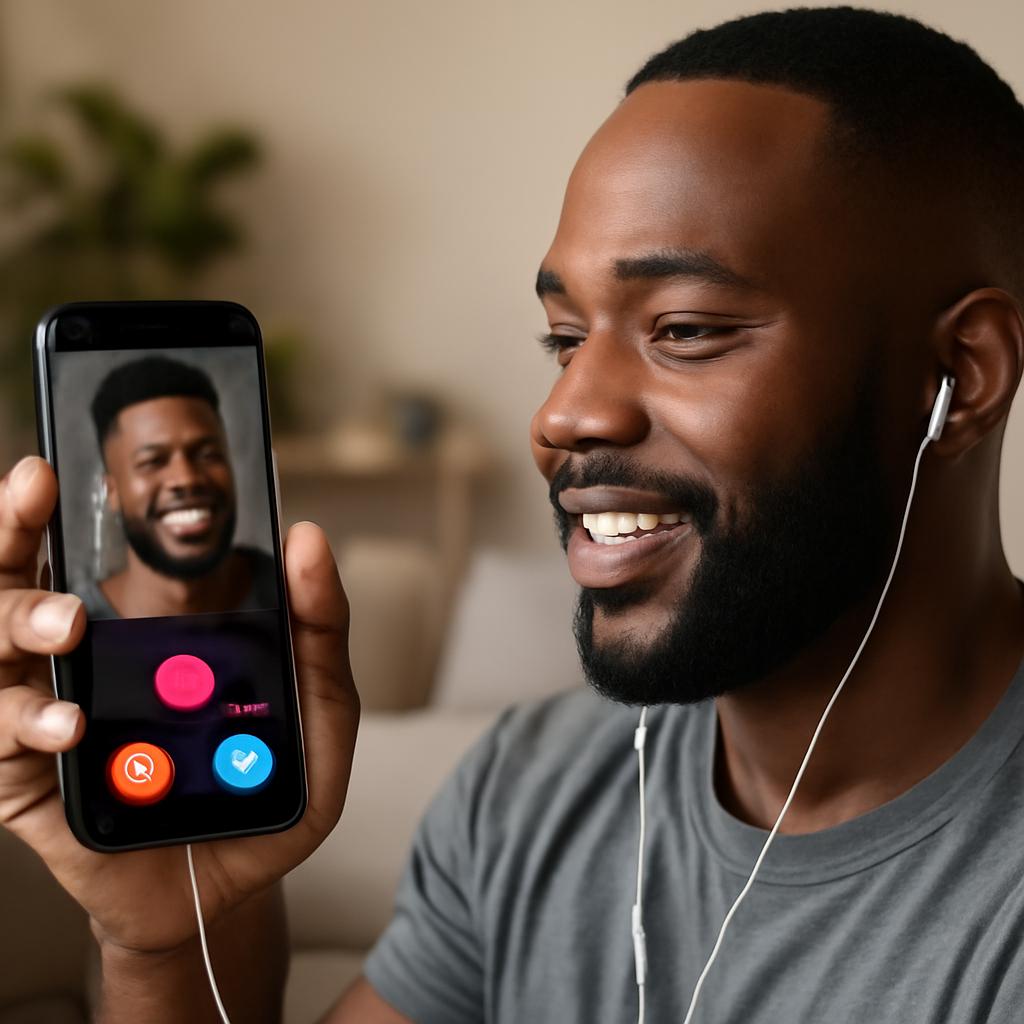 apps para namoro com funcionalidades de áudio e vídeo