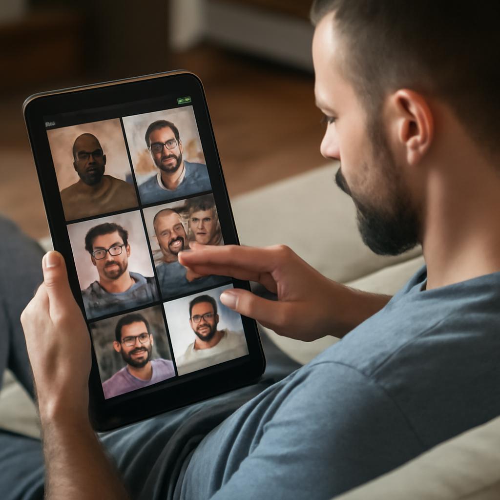 apps para namoro com versões específicas para tablets