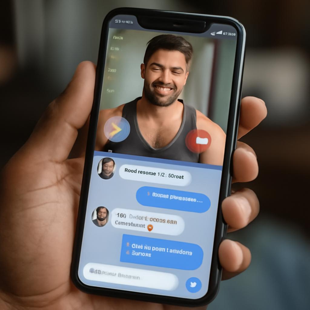 app para namoro com mensagens instantâneas