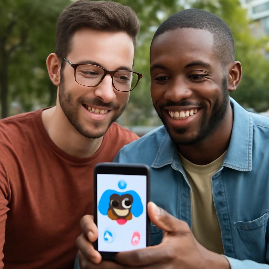 app para construção de amizades