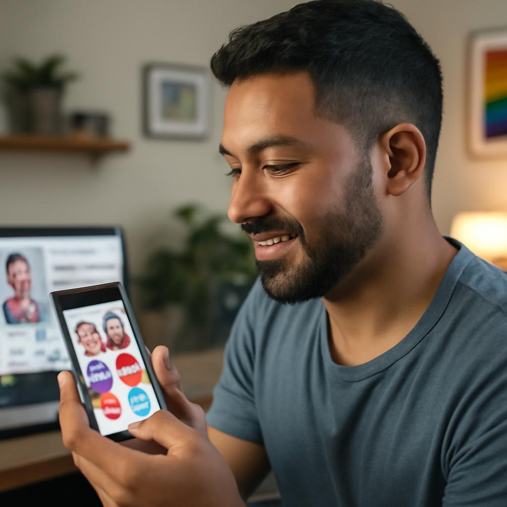 redes sociais namoro online