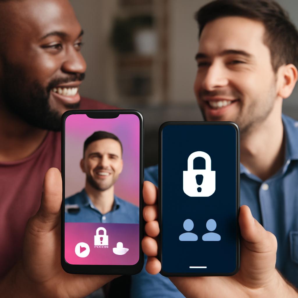 aplicativos com recursos de privacidade para relacionamentos