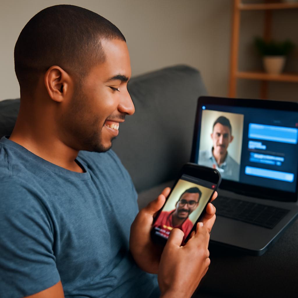 apps para namoro com chat ao vivo e suporte online