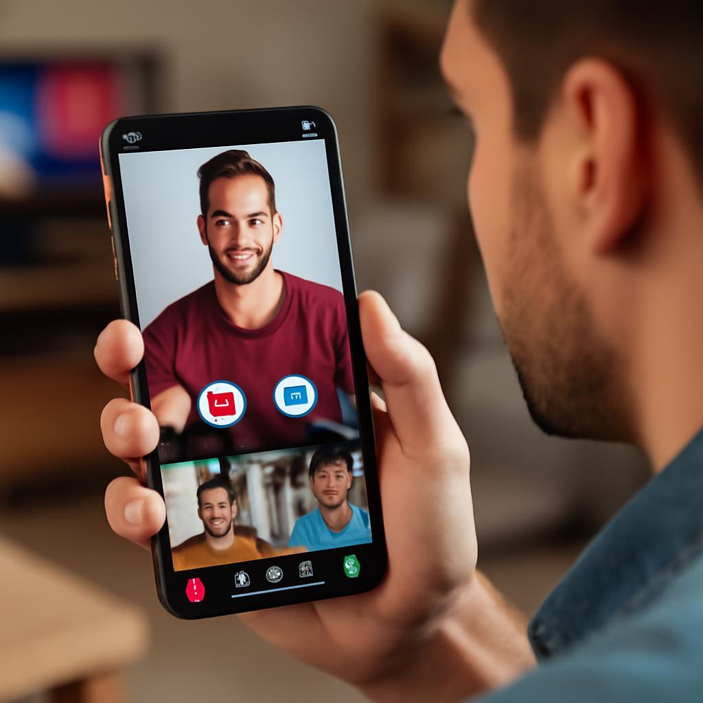 aplicativos para namoro com recursos audiovisuais