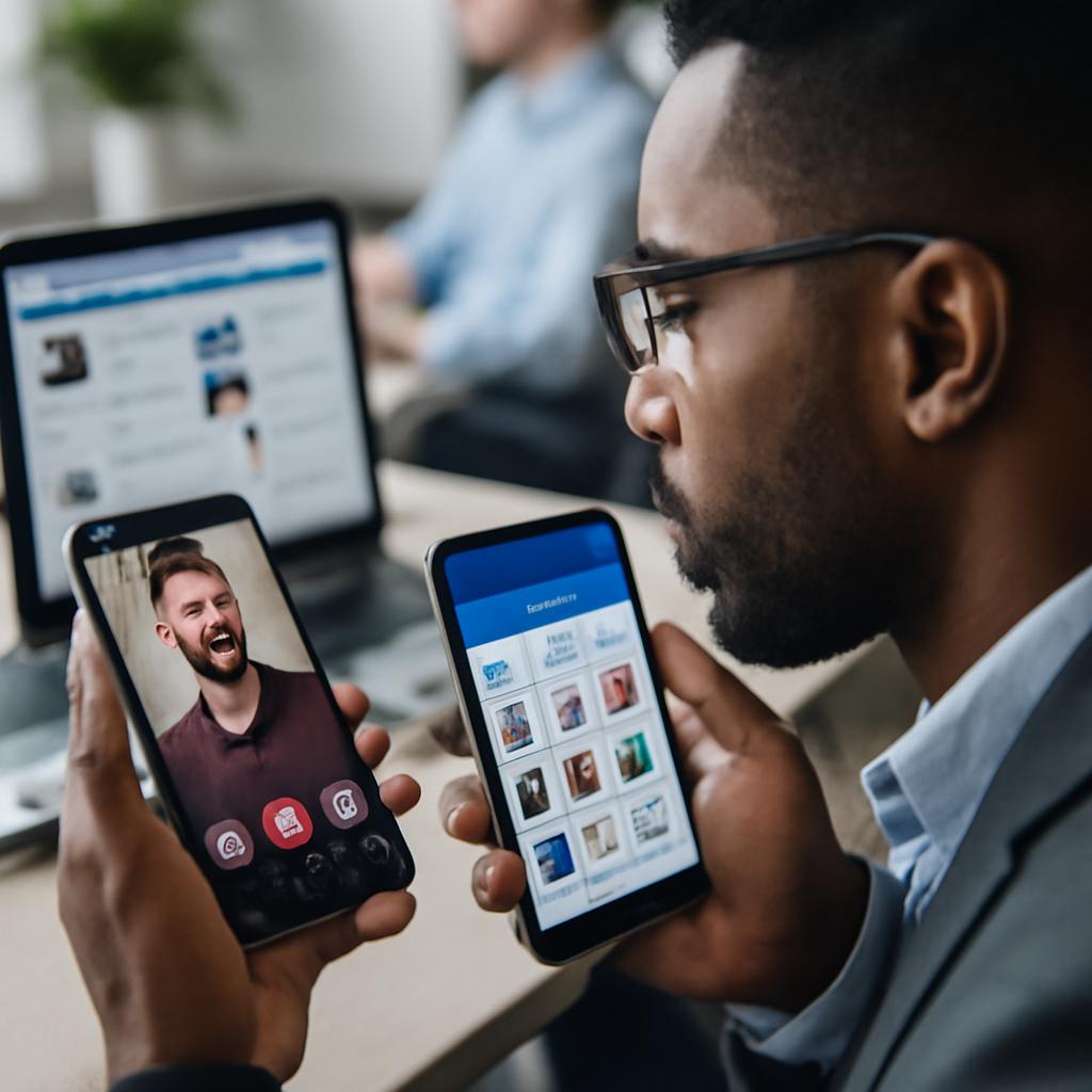 apps para namoro com redes sociais corporativas