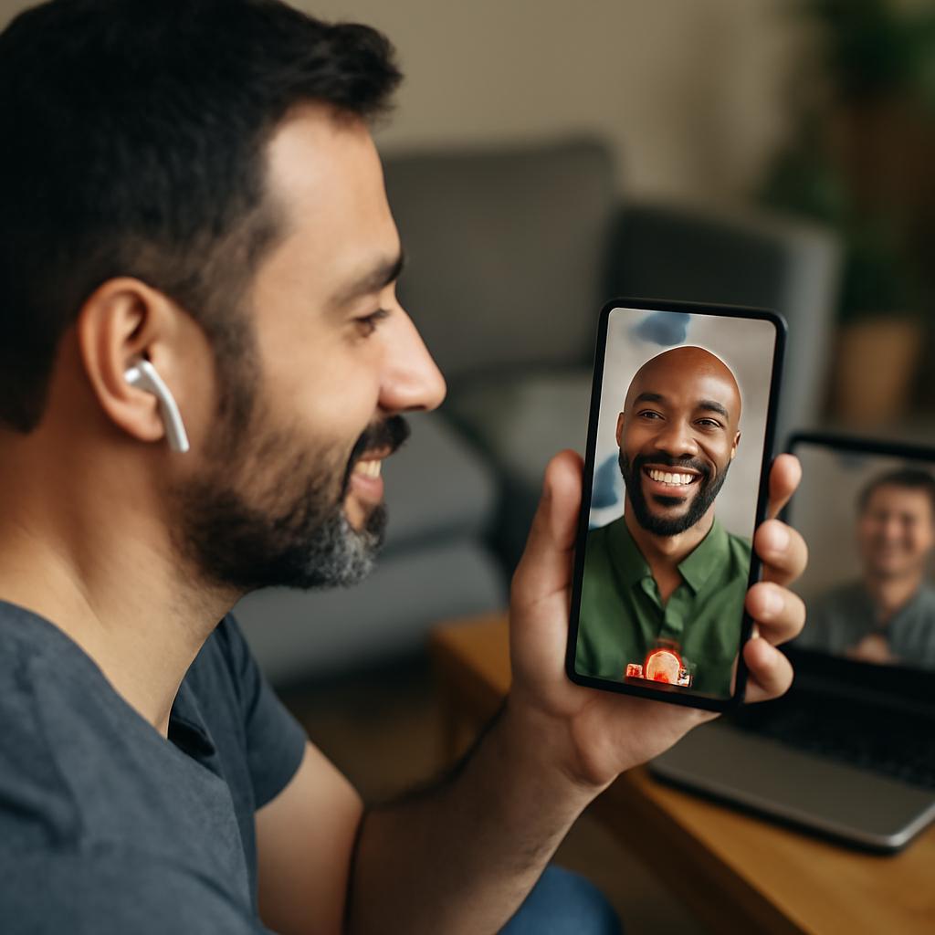 apps para vídeo chamadas em namoro
