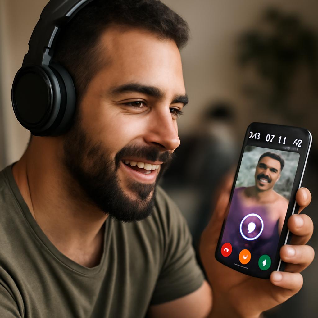 apps para namoro com funcionalidades de áudio