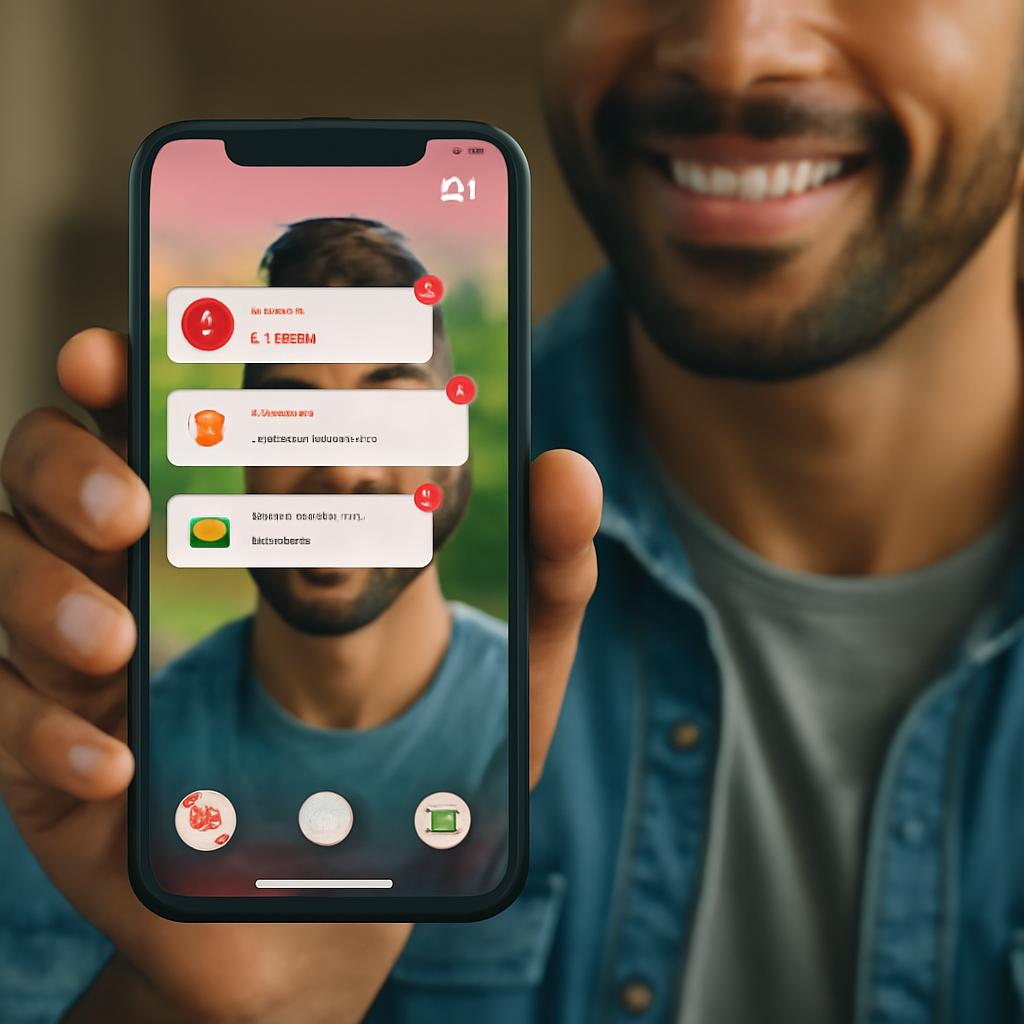 app para namoro com notificações personalizadas