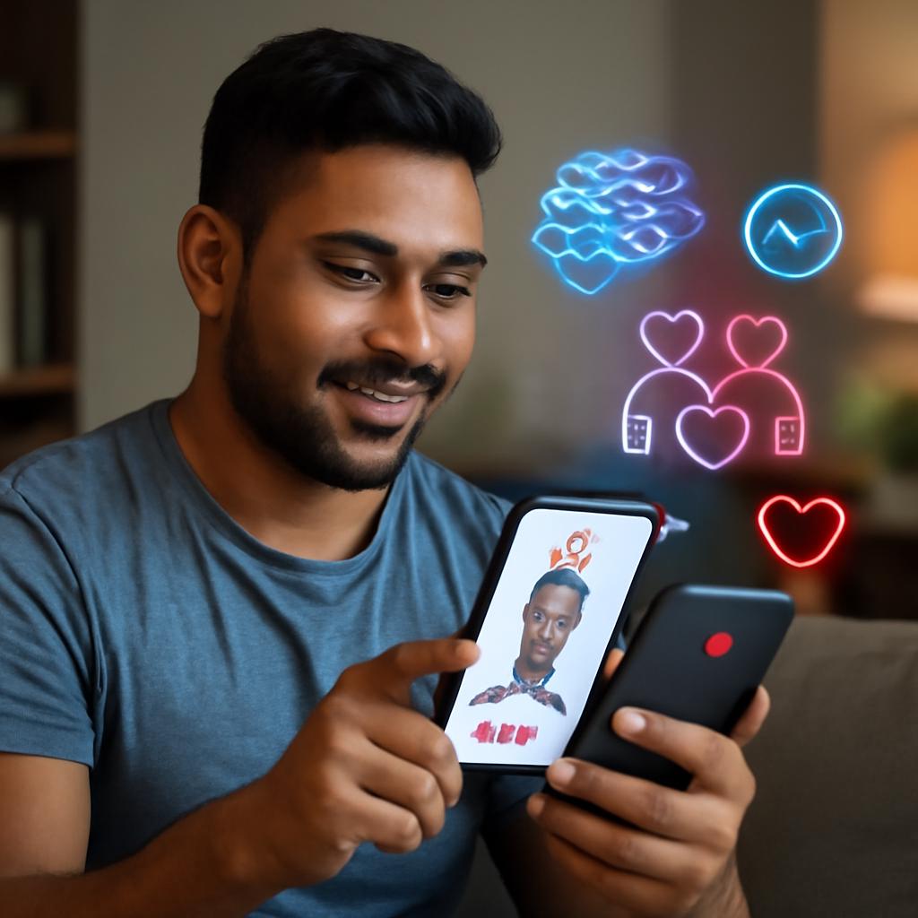 app namoro com aprendizado de máquina
