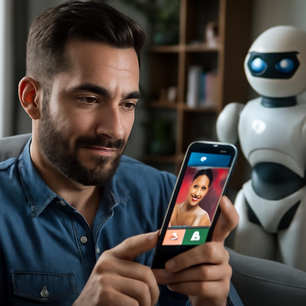 app namoro com automação