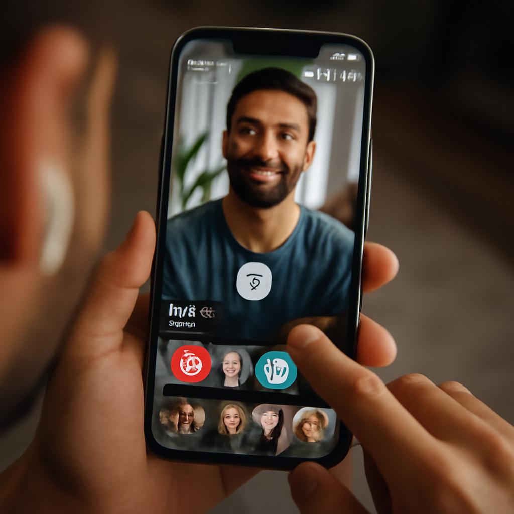 app namoro com recursos audiovisuais