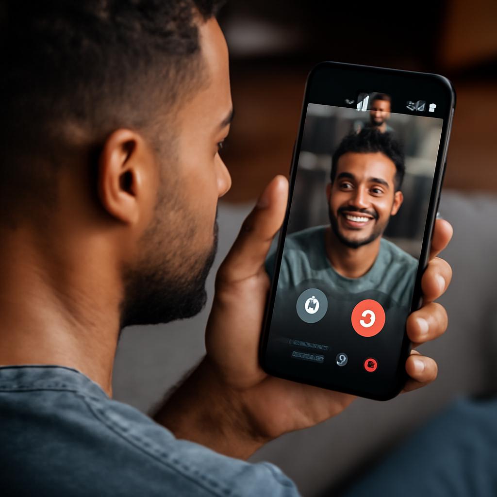 app namoro com funcionalidades de áudio e vídeo