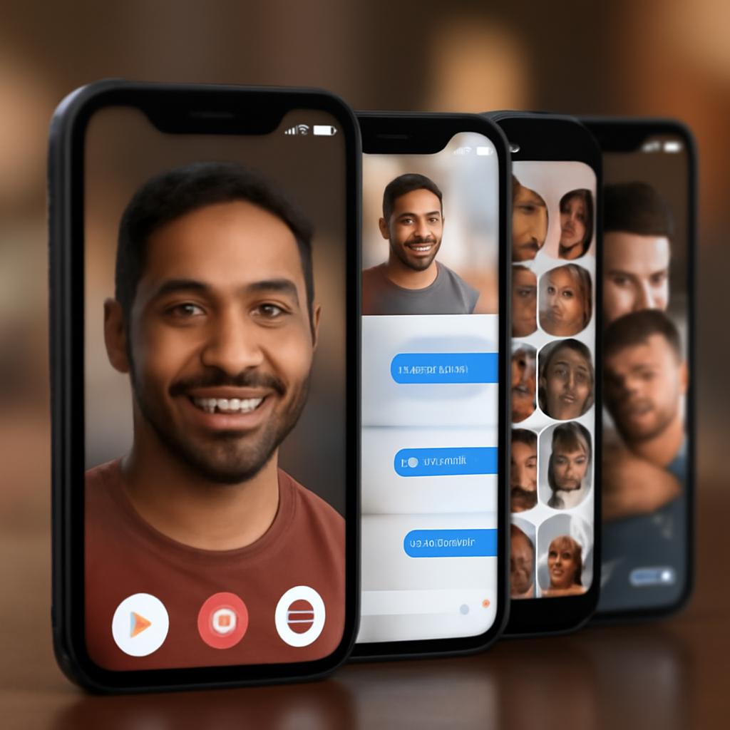 app namoro com funcionalidades de suporte